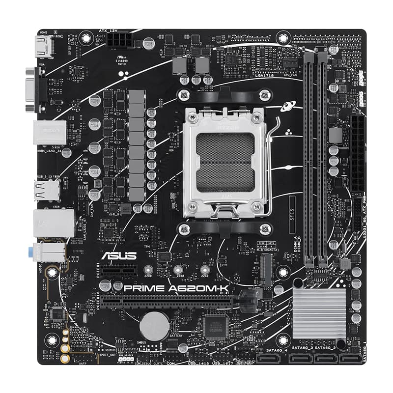 Motherboard ASUS PRIME A620M-K AM5 Micro ATX