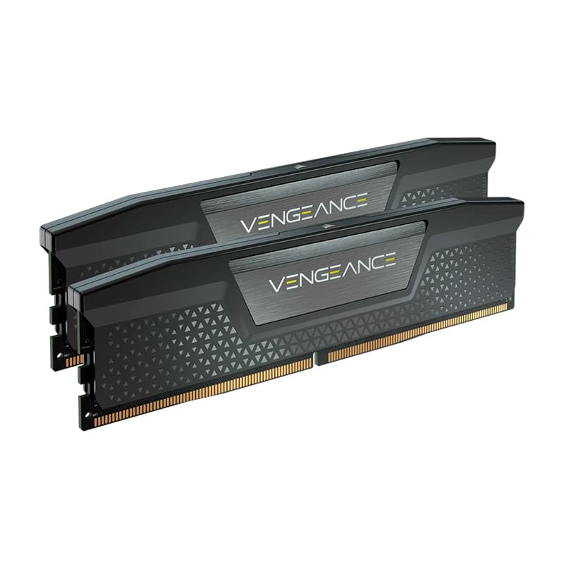 Memoria UDIMM Corsair Vengeance RGB 32GB (2x16GB) DDR5-6400 PC5-51200, CL36, 1.35V, Gris