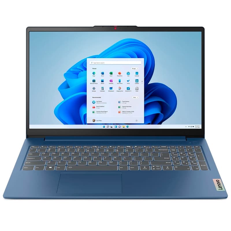 Laptop Lenovo IdeaPad Slim 3 15.6" FHD TN Core i5-12450H 2.0/4.4GHz 16GB LPDDR5-4800
