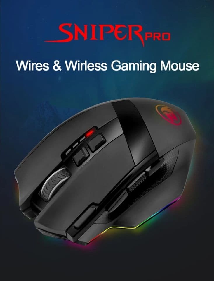 MOUSE GAMER REDRAGON SNIPER PRO