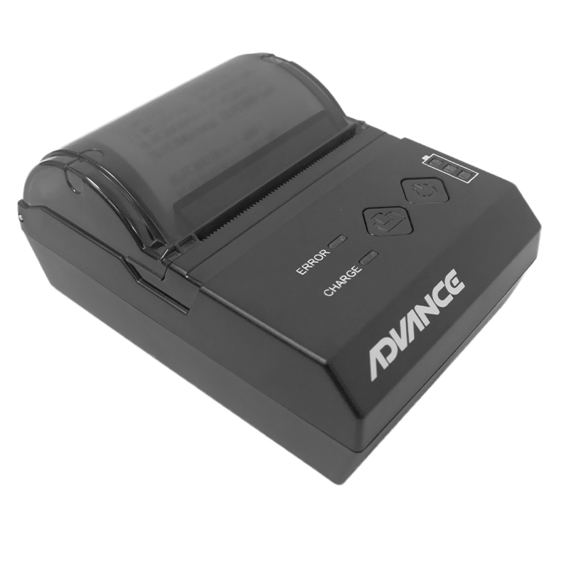 Impresora termica Inalambrica Advance ADV-7011, velocidad de impresion 90 mm/seg